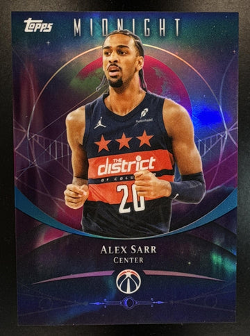 2025-26 Topps Midnight Alex Sarr #26 Wizards