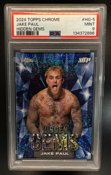 2024 Topps Chrome Jake Paul #HG-5 Hidden Gems PSA 9