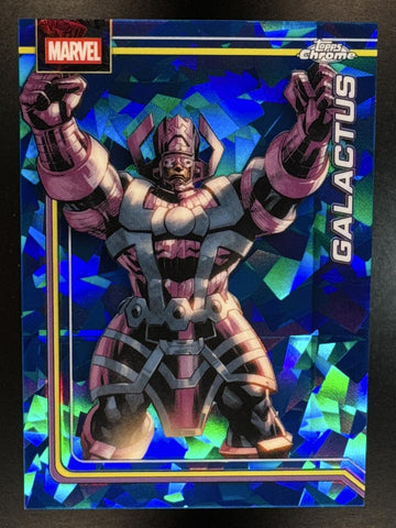 2026 Topps Chrome Marvel Comics Sapphire Galactus #038