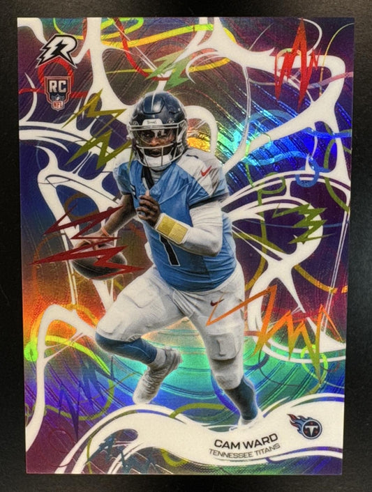 2025 Topps Resurgence Cam Ward #ST-13 String Theory RC Titans