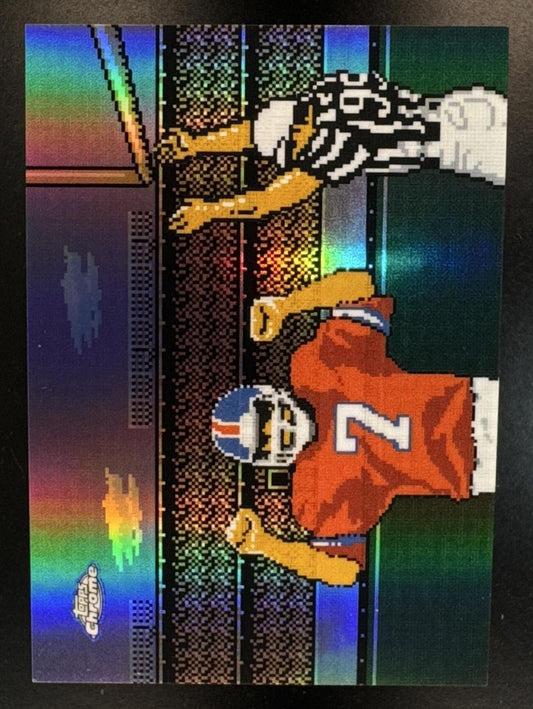 2025 Topps Chrome John Elway #TECMO-11 Tecmo Bowl SSP Broncos