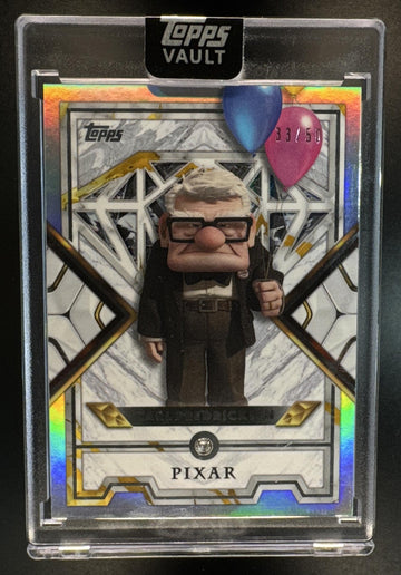 2026 Topps Disney Vault Carl Fredricksen #DD-95 Diamonds 33/50