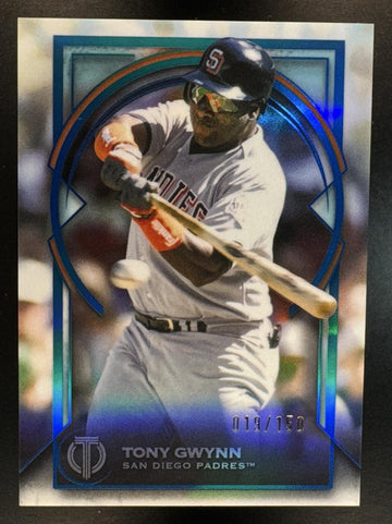 2026 Topps Tribute Tony Gwynn #90 Blue 19/150 Padres