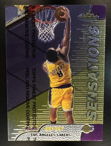 1999-00 Topps Finest Kobe Bryant #128 Lakers