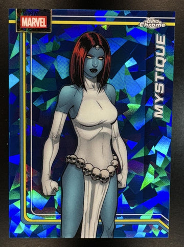 2026 Topps Chrome Marvel Comics Sapphire Mystique #086