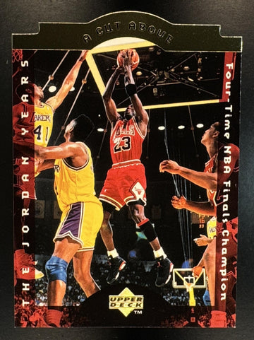 1996 Upper Deck Collector's Choice Michael Jordan #CA8 A Cut Above: The Years Bulls