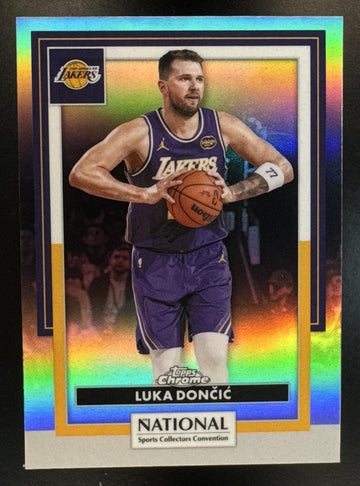 2026 Topps NSCC Collection Luka Doncic #NBA-04 NBA Chrome Lakers