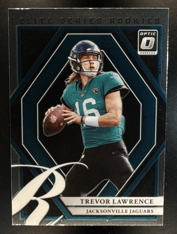2021 Panini Donruss Optic Trevor Lawrence #ESR-1 The Elite Series Rookies RC Jaguars