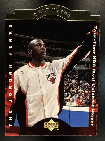 1996-97 Upper Deck A Cut Above: The Jordan Years Michael #CA7 Bulls