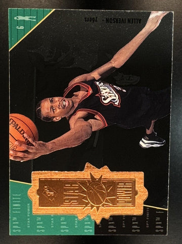 1998-99 SPx Finite Allen Iverson #143 4161/5400 76ers