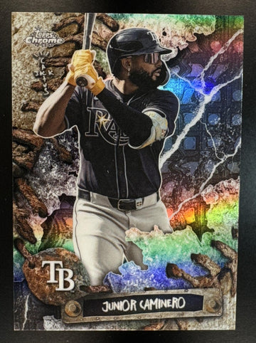 2026 Topps Chrome x Cactus Jack Junior Caminero #13 Rays