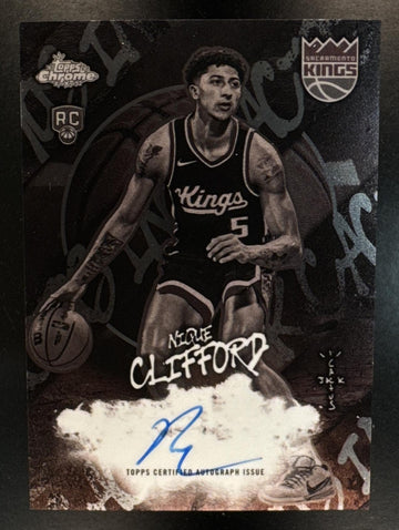 2025-26 Topps Chrome x Cactus Jack Nique Clifford #CI-NC Ink RC Auto Kings
