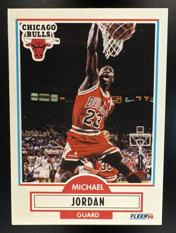 1990-91 Fleer Michael Jordan #26 Bulls