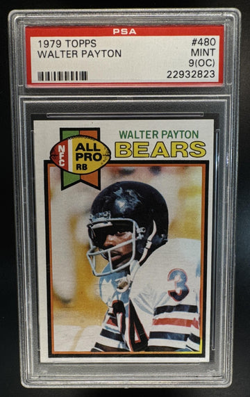 1979 Topps Walter Payton #480 Bears PSA 9 (OC)