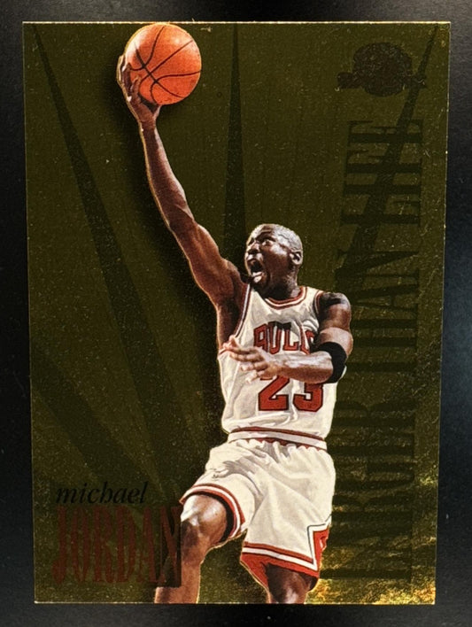 1995-96 Skybox Premium Michael Jordan #L1 Larger Than Life Bulls