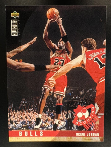 1995-96 Upper Deck Collector's Choice Michael Jordan #324 Bulls