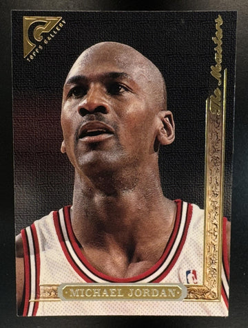 1996 Topps Gallery Michael Jordan The Master's 10