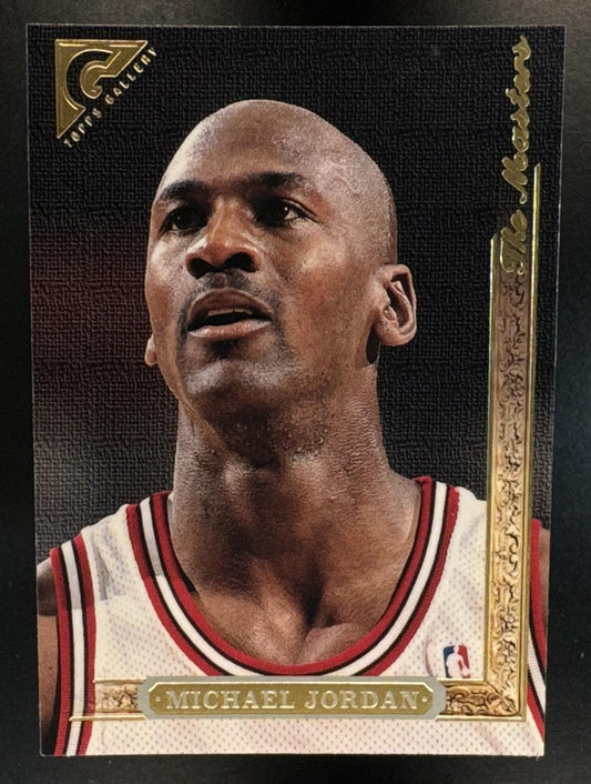 1996 Topps Gallery Michael Jordan The Master's 10