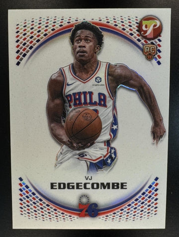 2025-26 Topps Pristine VJ Edgecombe #113 Refractor RC 76ers