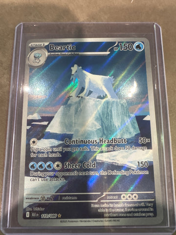Pokemon Beartic 110/086 Black Bolt
