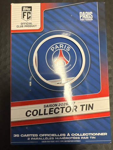 2026-27 Topps Paris (PSG) Collector tin