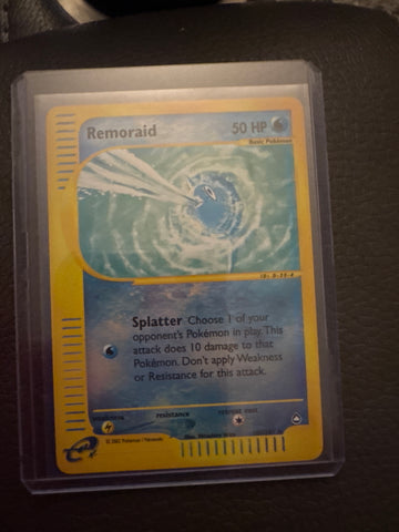 Pokemon Remoraid 105/147 Aquapolis reverse holo MP
