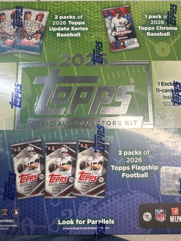 2026 Topps Official Collectors Kit MLB x NFL
