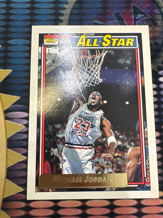 1992-93 Topps Michael Jordan #115 Bulls