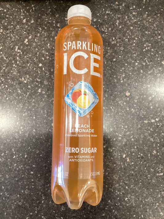 Cafe Sparkling Ice Peach Lemonade