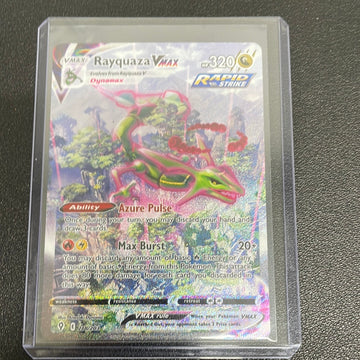 Pokémon Rayquaza Vmax 218/203 Evolving Skies alternate art