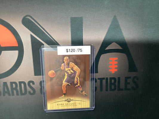 2008 NBA Kobe Bryant Topps Hardwood /75