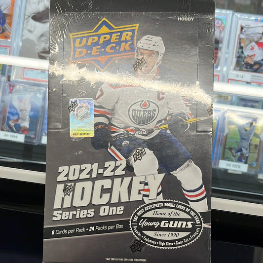 2021-22 Upper Deck series 1 Hockey Hobby