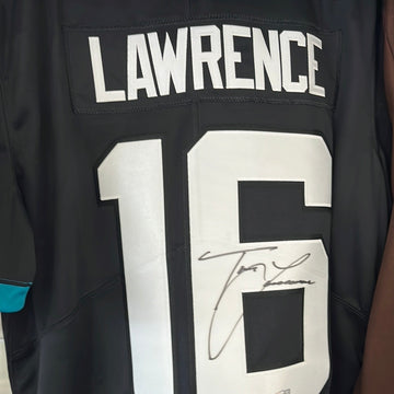 Trevor Lawrence autographed jersey