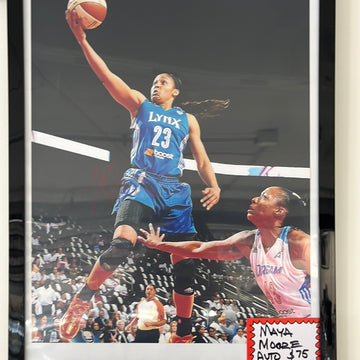 Maya Moore autographed photo