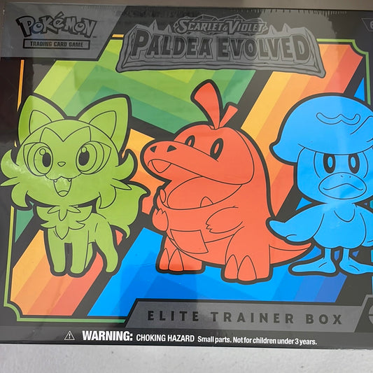 Pokémon Paldea Evolved ETB Elite Trainer Box