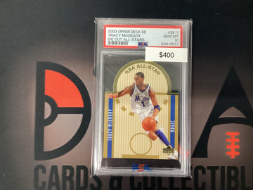 2003 NBA Tracy Mcgrady Upper Deck Die Cut All-Stars PSA 10