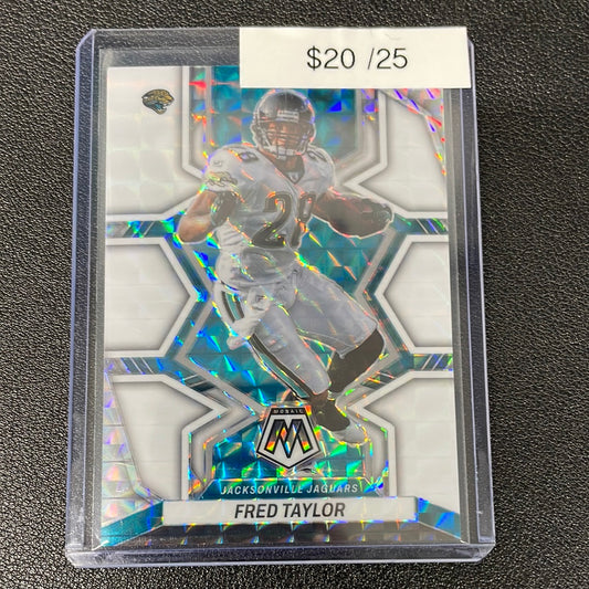 2022 NFL White Mosaic Fred Taylor /25