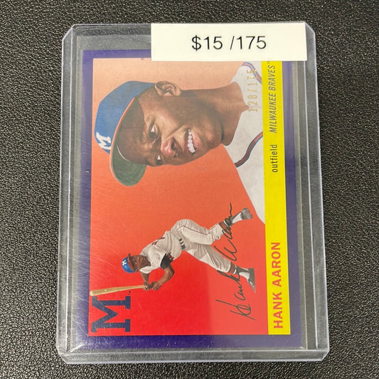 2020 Topps Archives Hank Aaron /175