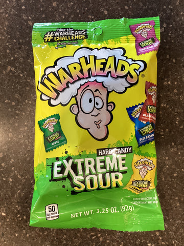 Cafe Warheads Extreme Sour Hard Candy