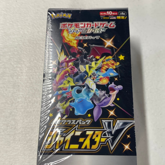 Pokémon Japanese Shiny Star V sealed booster