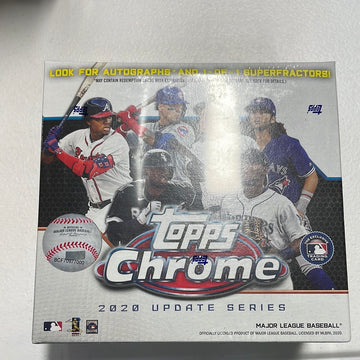 2020 Topps Chrome Update MLB mega box