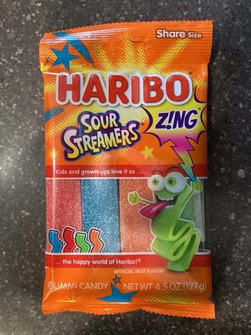 Cafe Haribo Sour Streamers Gummi Candy