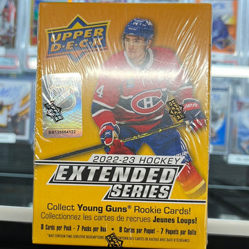 2022-23 Upper Deck extended series hockey blaster