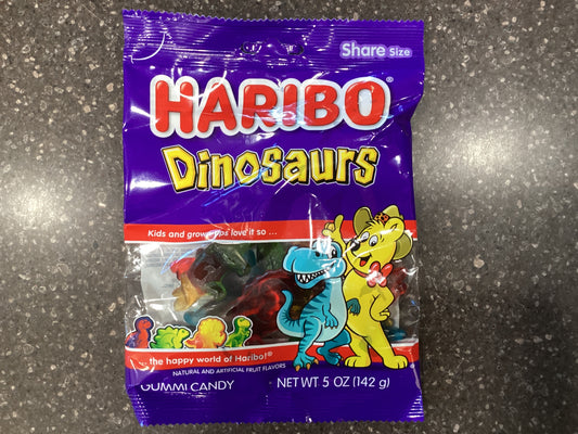 Cafe Haribo Dinosaurs gummies
