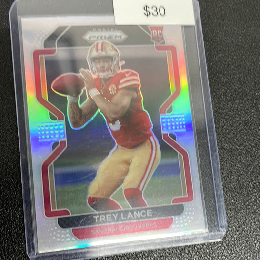 2021 Prizm Trey Lance silver