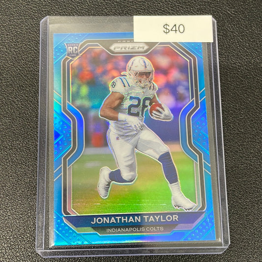 2020 NFL Jonathan Taylor Prizm Light Blue Rookie