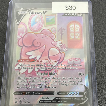 Pokemon Blissey V 183/198 alt Art