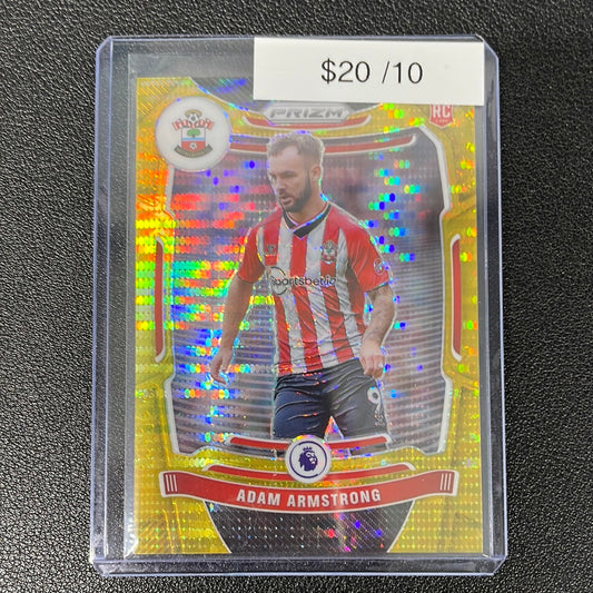 2021-22 Prizm Premier League Gold Breakaway Adam Armstrong /10