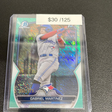 2023 Bowman Chrome Gabriel Martinez /125