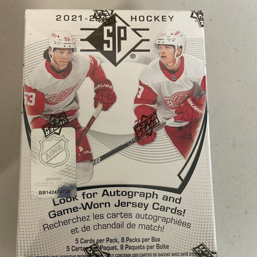 2021-22 SP Hockey Blaster